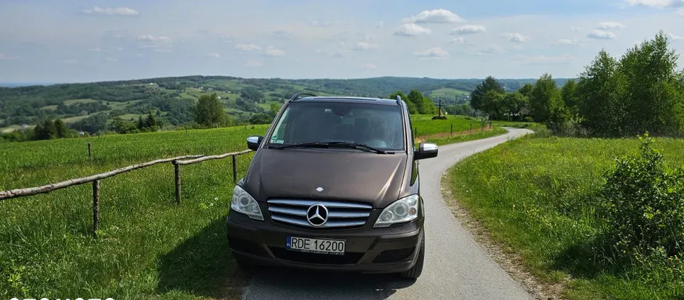 podkarpackie Mercedes-Benz Viano cena 49999 przebieg: 495000, rok produkcji 2012 z Dębica